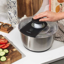 Salter BW14097 Salad Spinner 6L, Silver Salter BW14097 Salad Spinner 6L, Silver