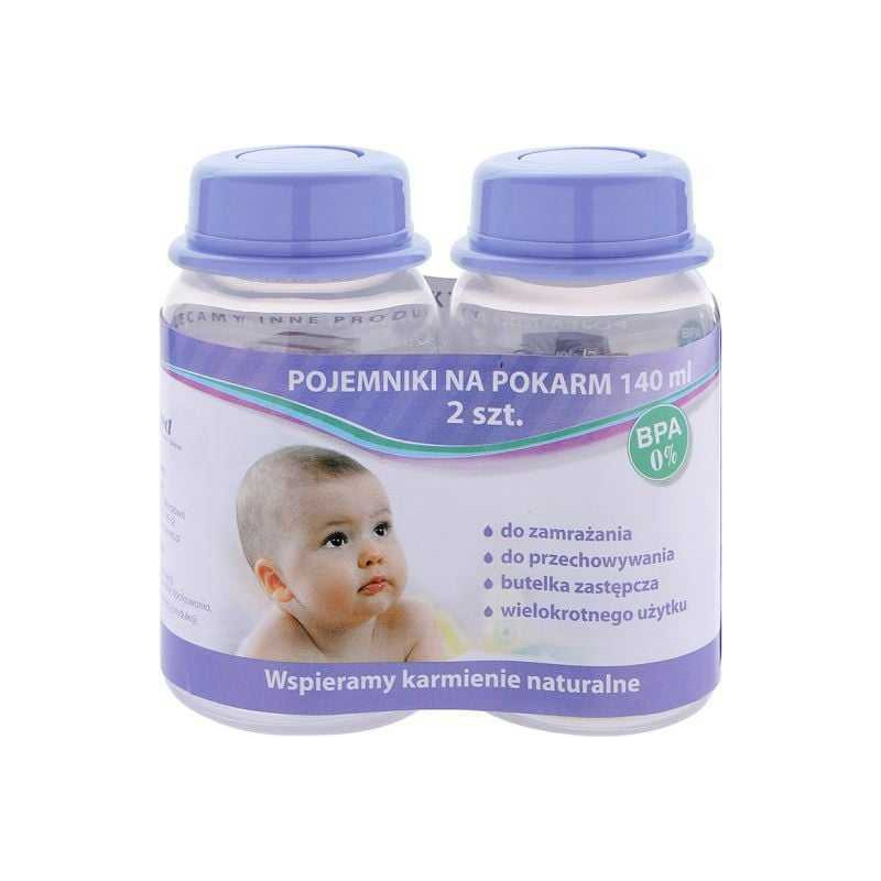 Simed Simed Milk bottle container 2 pcs