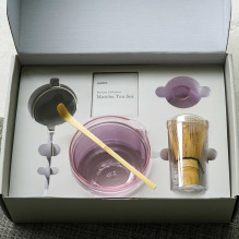 Hario Matcha Tea Gift Set Pink Hario Matcha Tea Gift Set Pink