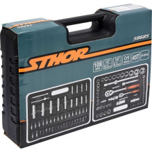Sthor "Set of 108 pieces spanners 1 / 2"", 1 / 4"" T58685 STHOR"