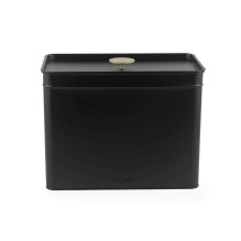 Salter BW14371 Alchemy Bread Bin, Black