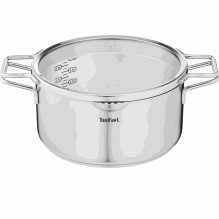 Tefal Nordica Stainless Steel Casserole / Cooking Pot (24 cm, 4.8L / 5L). Tefal Nordica Stainless Steel Casserole / Cooking Pot (24 cm, 4.8L / 5L).
