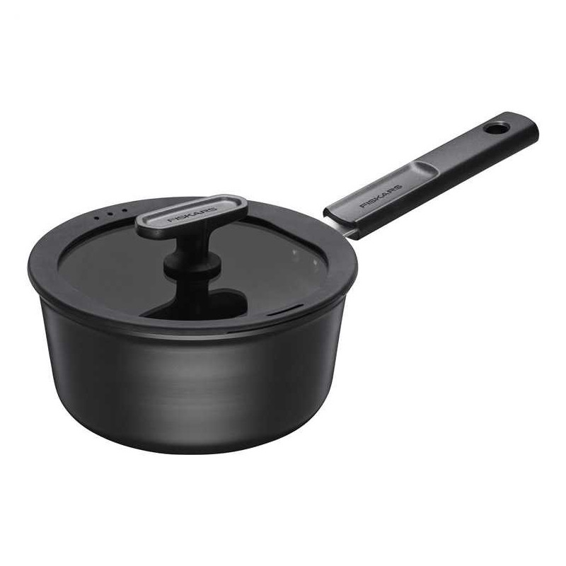 Fiskars SAUCEPAN HARD FACE 1.8L WITH LID