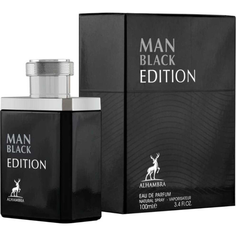 Maison Alhambra Vyrams skirtas „Black Edition“ EDP kvepalai vyrams 100 ml