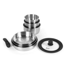 Russell Hobbs RH04041 Stainless Steel 8 Piece Smart Clip Cook