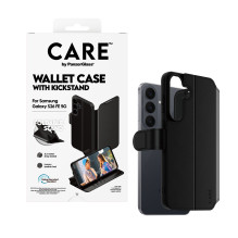 CARE by PanzerGlass Piniginė Case Samsung Galaxy S26 FE, juoda