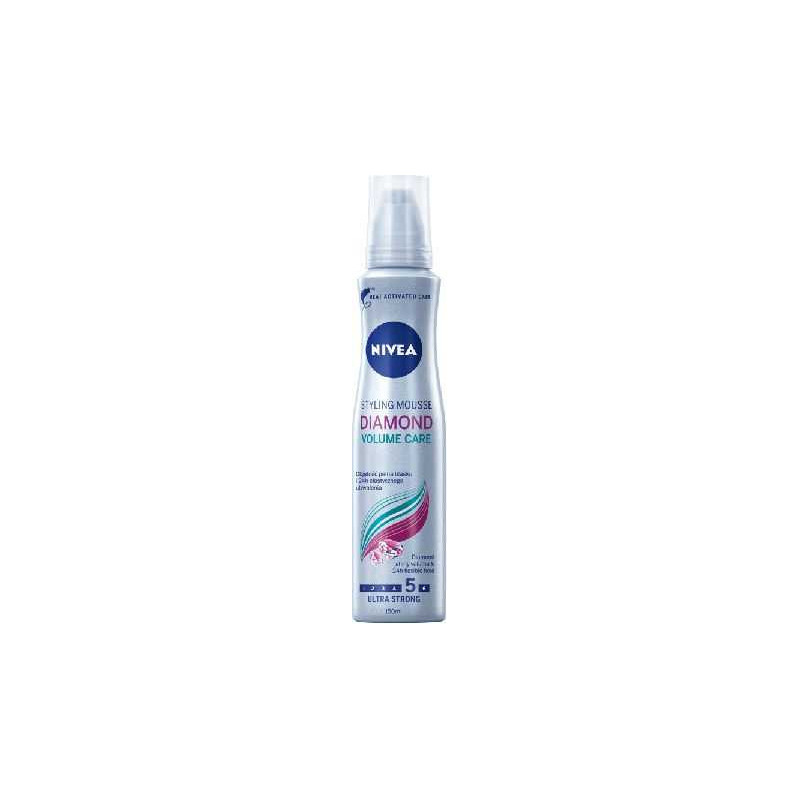 Nivea Nivea Hair Care Styling Mousse Diamond Volume Care ultra mo