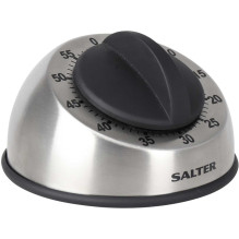 Salter 338 SSBKXR15 Stainless Steel Mechanical Timer