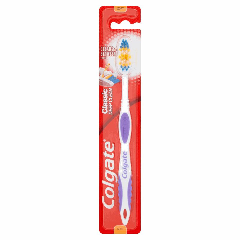 Colgate Klasikinė giliai valomoji švelniai violetinė 1pcs