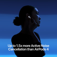 AUSINĖS AIRPODS 5 / MKFW4 APPLE