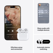 AUSINĖS AIRPODS 5 / MKFW4 APPLE