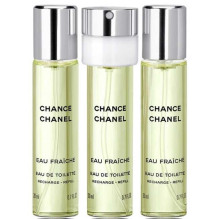 Chanel Chance Eau Fraiche papildymai 3 x 20ml EDT