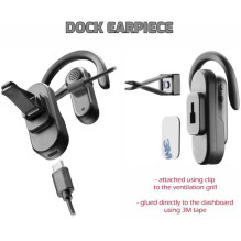Swissten Dock Earpiece + Charger SAU000015 Black