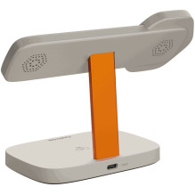 Canyon Wireless Charging Station Hexagon 310 3in1 LightGrey / Orange Canyon Wireless Charging Station Hexagon 310 3in1 LightGrey / Orange