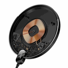 Baseus Wireless charger Digital LED 15W"" Black Baseus Wireless charger Digital LED 15W"" Black