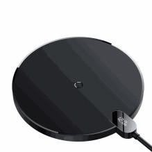 „Baseus“ belaidis įkroviklis, skaitmeninis LED, 15 W, juodas