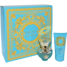 Versace DYLAN TURQUOISE SET 2PC ( 30ML EDT SPRAY 50ML BODY GEL) Versace DYLAN TURQUOISE SET 2PC ( 30ML EDT SPRAY 50ML BODY GEL)