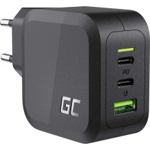 Green Cell PowerGaN 65W PD 3.0 QC 3.0 2xUSB-C 1xUSB-A