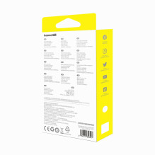 „Baseus“ greito įkrovimo laidas 3in1 USB-C į USB-C / „Lightning“ / „Micro 100W“ „Baseus“ greito įkrovimo laidas 3in1 USB-C į USB-C / „Lightning“ / „Micro 100W“
