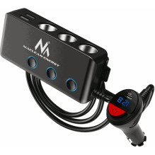 Maclean MCE218 Užrakto lizdas 12-24V 4xUSB PD QC Maclean MCE218 Užrakto lizdas 12-24V 4xUSB PD QC