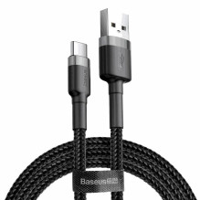 Baseus CATKLF-CG1 Cafule 2A USB-C Gray+Black