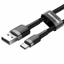 Baseus CATKLF-CG1 Cafule 2A USB-C Gray+Black