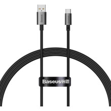 „Baseus Superior“ USB į USB-C 100W 1m juodas