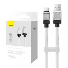 Baseus Cable USB do USB-C CoolPlay 100W 1m white Baseus Cable USB do USB-C CoolPlay 100W 1m white