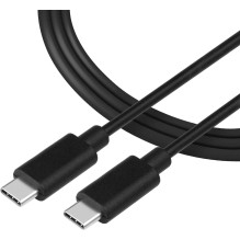 „Tactical Smooth Thread“ USB-C į USB-C 0,3 m, juodas