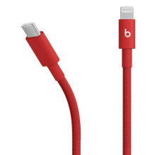 „Apple Beats“ USB-C į „Lightning“ austas laidas, 1,5 m, greitas, raudonas