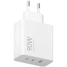 Xiaomi 90W HyperCharge Power Adapter (3-Port) EU White Xiaomi 90W HyperCharge Power Adapter (3-Port) EU White