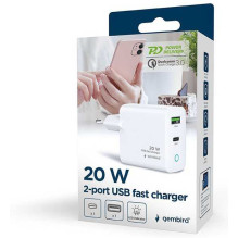 Gembird TA-UC-PDQC20L-W-01 Gembird TA-UC-PDQC20L-W-01