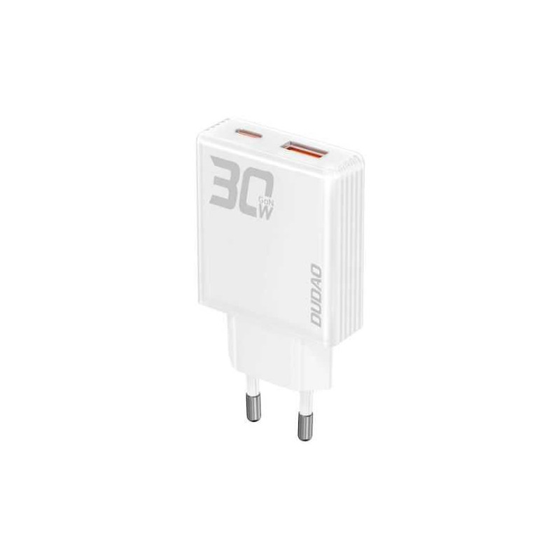 Dudao A30EU 30W USB-A / C White