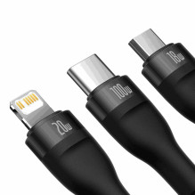 Baseus "Flash Series II USB Type C / USB+Type C+Lightning+ micro USB 100 W Baseus "Flash Series II USB Type C / USB+Type C+Lightning+ micro USB 100 W