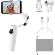 Insta360 Flow 2 Pro AI Tracker Bundle Summit White