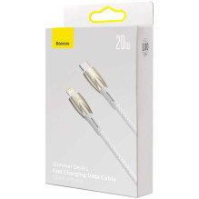 Baseus CADH000002 USB-C to Lightning 1m White Baseus CADH000002 USB-C to Lightning 1m White