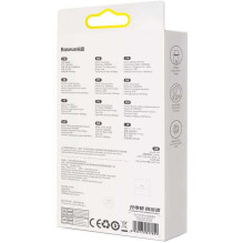„Baseus CADH000002“ USB-C į „Lightning“ 1 m, baltas „Baseus CADH000002“ USB-C į „Lightning“ 1 m, baltas