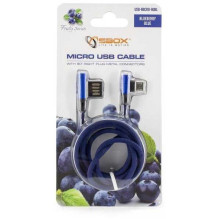 Sbox 1.5m USB-MICRO-90BL Mėlynė blue