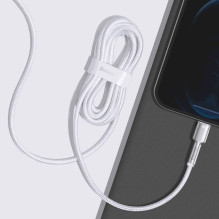 Baseus CATLJK-B02 Cafule 20W USB-C - žaibo baltumo
