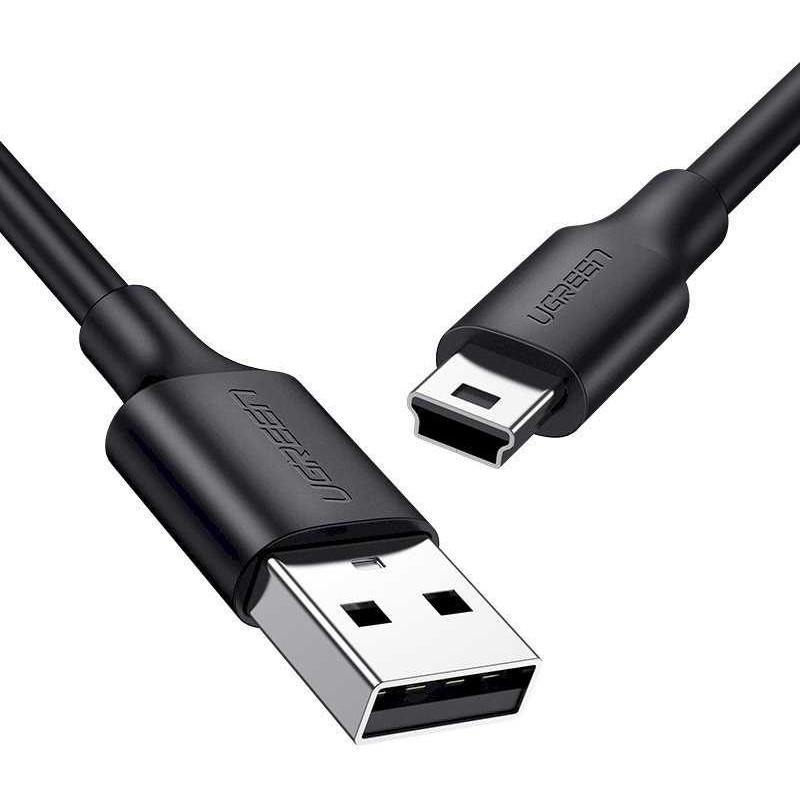 Ugreen USB to mini USB cable 480Mbps 3m Black