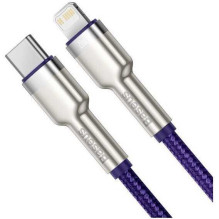 Baseus Cafule Series Metal Data USB Type C to Lightning 20W 2m Violet Baseus Cafule Series Metal Data USB Type C to Lightning 20W 2m Violet