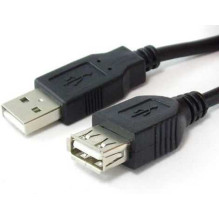 Sharkoon Extension cable USB 2.0 black 2m