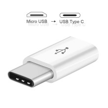 „Riff“ adapteris „Micro USB“ į „Type-C“ jungtimi, juodas „Riff“ adapteris „Micro USB“ į „Type-C“ jungtimi, juodas