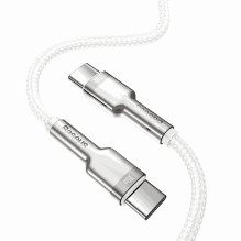 Baseus CATJK-D02 Cafule 100W 5A USB-C į USB-C, baltas