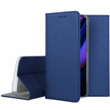 „Mocco“ išmanusis magnetinis dėklas iPhone 11 Pro telefonui, mėlynas