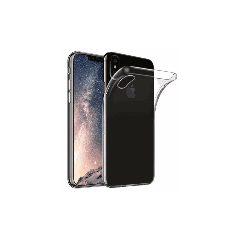 Fusion Accessories „Ultra 1 mm iPhone XS Max“ skaidrus galinis dėklas