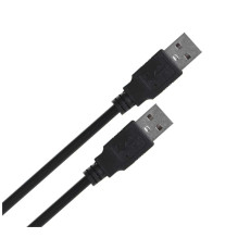 Lanberg Cable USB-A M / M 2.0 1m black Lanberg Cable USB-A M / M 2.0 1m black