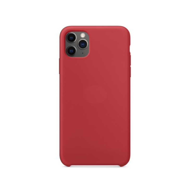 Riff „Plonas ir minkštas iPhone 11“ dėklas, tamsus Red