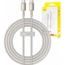 „Baseus Tungsten Gold“ USB-C į USB-C 100W 2m auksinis „Baseus Tungsten Gold“ USB-C į USB-C 100W 2m auksinis