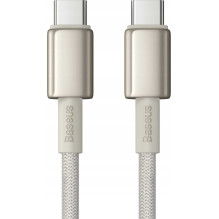 „Baseus Tungsten Gold“ USB-C į USB-C 100W 2m auksinis „Baseus Tungsten Gold“ USB-C į USB-C 100W 2m auksinis